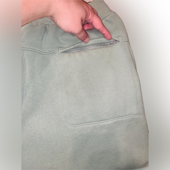 Lululemon Mens Steady State 5” Fleece Jogger Lounge Shorts Palm Court Green XS - Picture 13 of 14